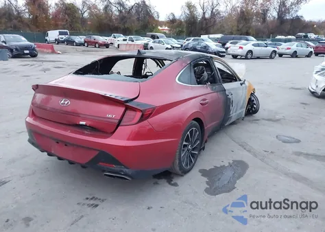 2020 Hyundai Sonata Sel Plus from USA, damaged, VIN 5NPEJ4J26LH018990